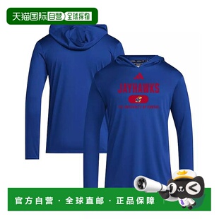 1h可退 【美国直邮】adidas 阿迪达斯 2024年堪萨斯大学杰霍克斯T