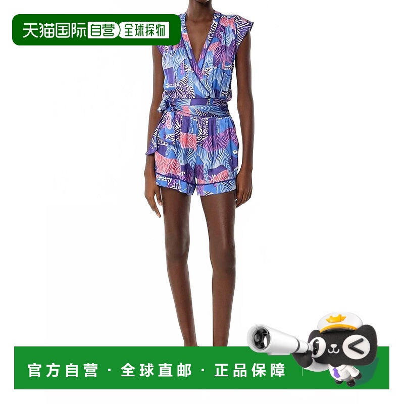 自营 poupette st barthAnaik Romper蓝色阿散蒂 美国奥莱直发