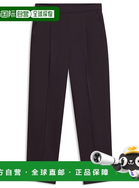 自营boss锥形裤腿常规长裤-浅紫色 美国奥莱直发休闲裤直筒裤