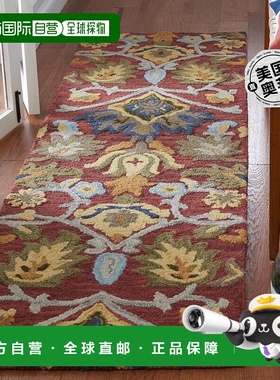 自营Safavieh Blossom 系列 BLM402Q - 红色 / 多色 【美国奥莱】