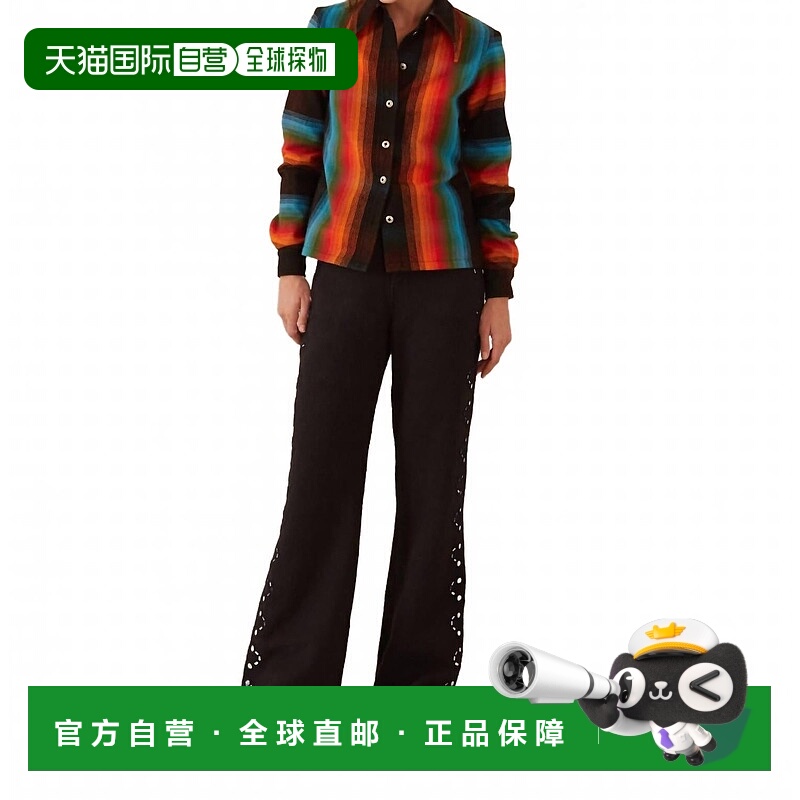 自营alix of bohemiaDolly Camp Flannel Shirt In Multi - multi