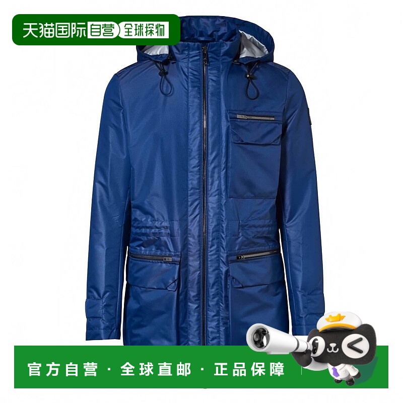 自营porsche designMen's Aircooled Parka Jacket In Vibrant Bl