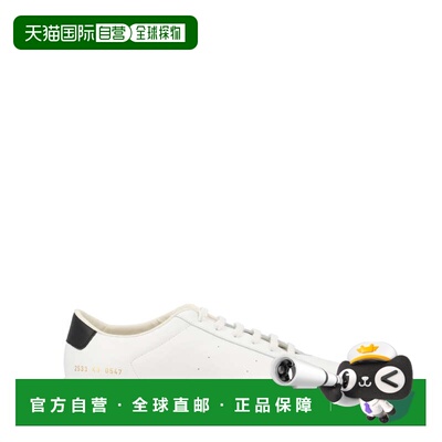 自营common projects白色Achilles对比Tab低帮运动鞋-白色 美国奥