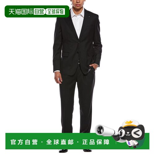 自营Scotch & Soda 2PC Suit - Black 西装西装裤美国直发奥莱
