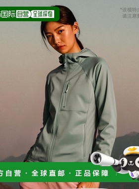 1h可退 香港直邮潮奢 fjällräven 北极狐 女士 Abisko W 格纹抓绒