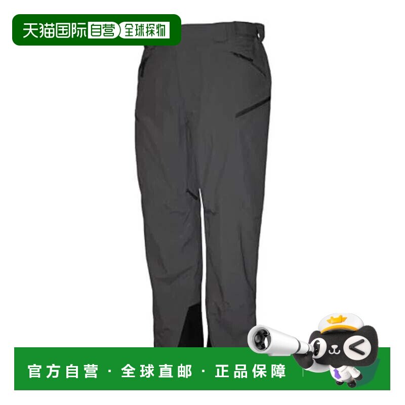 自营男士The North Face雪裤石墨灰色防水口袋KFC387-灰色 美国奥