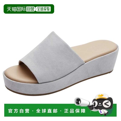 自营Rockport Aubriella Slide Waterfall Micorsuede  CJ1096 Wo