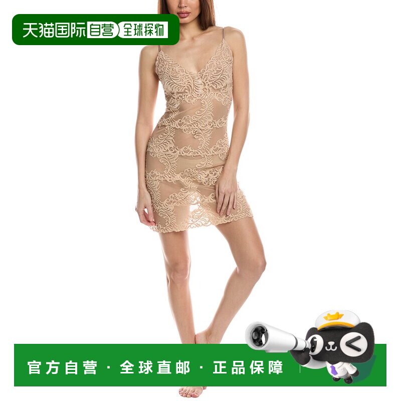 自营Natori Feathers Boudoir Chemise - Brown 美国奥莱直发睡衣图片