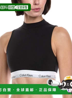 自营Calvin Klein Lightly Lined Mock Neck Bra - black 美国奥