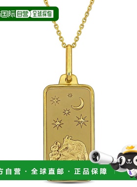 美国直邮Julianna B摩羯项链女士星座轻奢小众典雅耐磨感精致吊坠