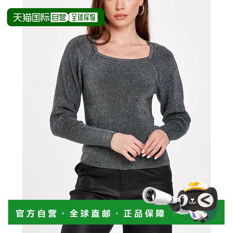 自营dear john denimKinsley Long Sleeve Top In Jolly Green -