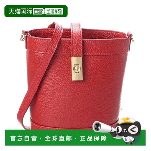Maxine16 Leather Bucket 自营Persaman red York Bag 美国 New