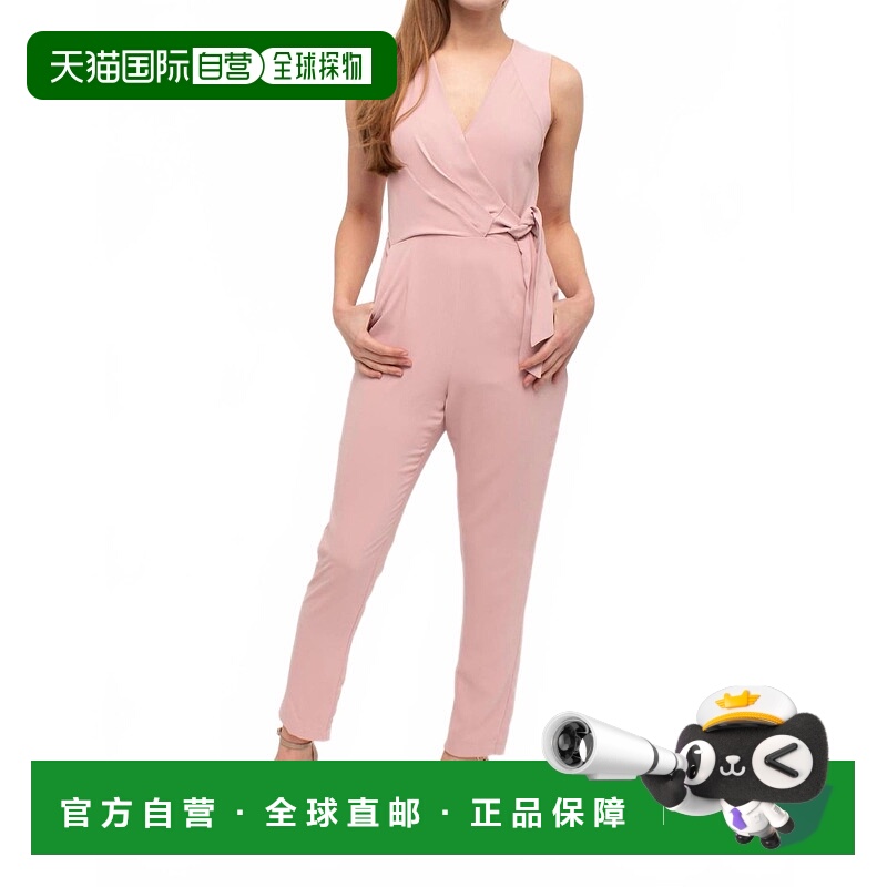 自营adelyn raeZ Meghan Jumpsuit In Dusty Pink - dusty pink