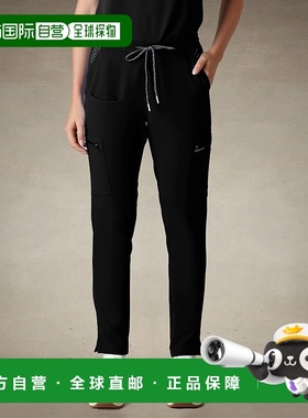 自营 members onlyReus露底磨砂裤-黑色 美国奥莱直发新款裤子