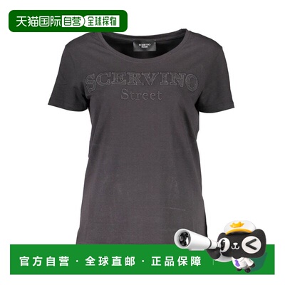 自营Scervino Street Cotton Women Women's T-Shirt - black 美