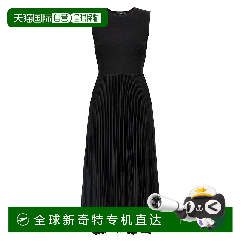 自营 theory'Crew Sl' Dress - black 【美国奥莱】直发连衣裙