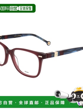 自营Carolina Herrera Women's Burgundy Blue 52mm Opticals - b