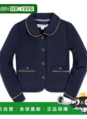 自营Hope & Henry Double Quilted Collared Jacket - blue 美国