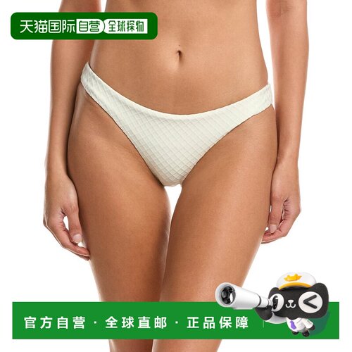 自营Mara Hoffman Kay Bikini Bottom - white 美国奥莱直发