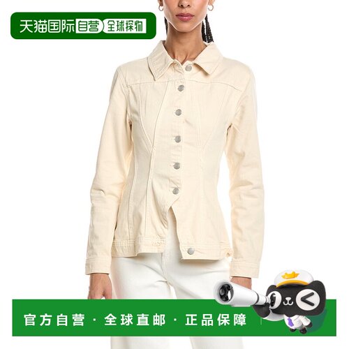 自营DL1961 Peplum Top - White 女装美国直发上衣奥莱