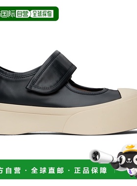 1h可退 香港直邮潮奢 Marni 玛尼 女士 黑色 Pablo 玛丽珍鞋 SNZW