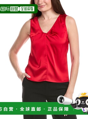 自营CeCe Blouse - red 美国奥莱直发