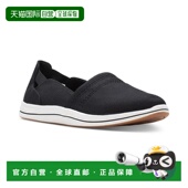 女士运动鞋 脚蹬时尚 休闲鞋 美国直邮Clarks 爆款 女鞋 布鞋 一脚蹬