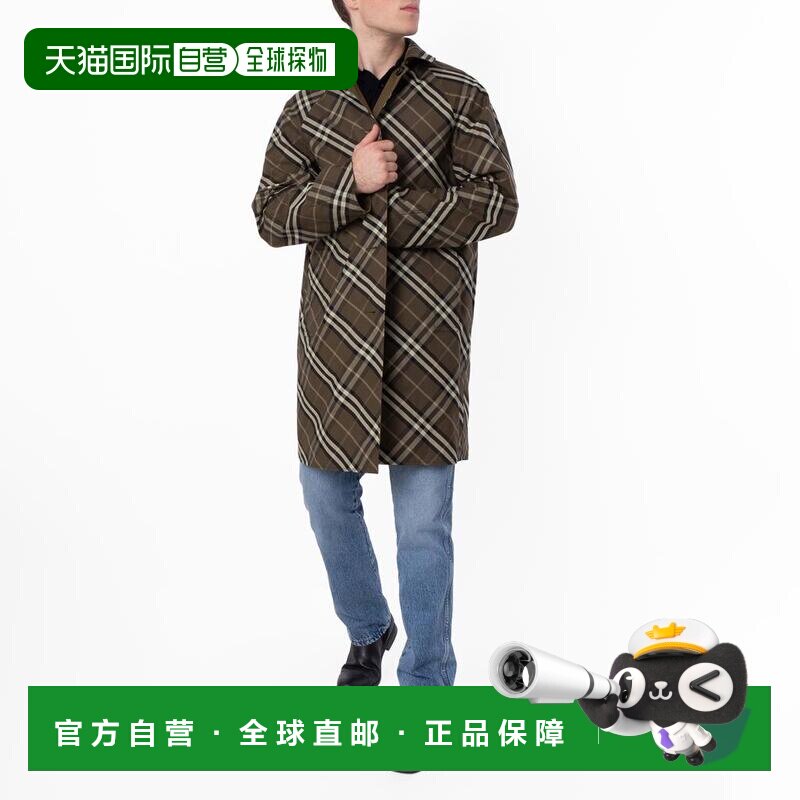 【美国直邮】burberry/博柏利 男士 风衣 【付后1h可退】长袖外套图片