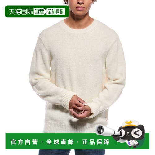 自营orlebar brownOrlebar棕色Lorca羊驼毛 & 羊毛混纺圆领毛衣-