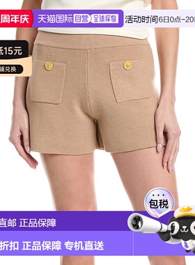 自营L'AGENCE Lottie Knit Short - Brown 短裤美国直发奥莱