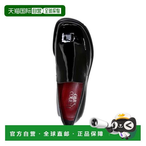 自营franco sartoFranco Tailor Slip On Loafer黑色金属专利L-BO