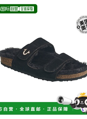 True Religion 女款 Winnie 凉鞋 - 黑色 【美国奥莱】直发