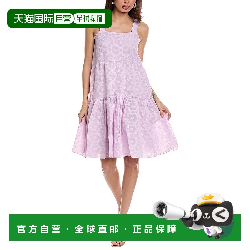 自营Merlette Margrite 连衣裙 - 粉色 美国奥莱直发
