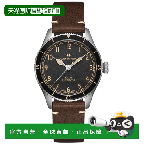 自营 Hamilton Khaki Aviation Pilot Pioneer Auto Black Dial B
