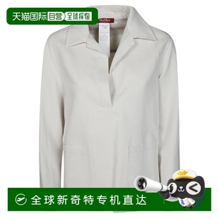中性 自营 衣领 max 美国奥莱直发 mara轻盈中性上衣搭配经典