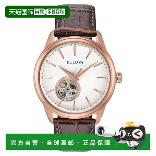 自营Bulova Men's Classic White Dial Watch - white 美国奥莱直