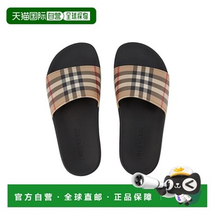 Chk 聚氨酯 Sdl 米 米色 Furley Burberry 自营Lf 拖鞋