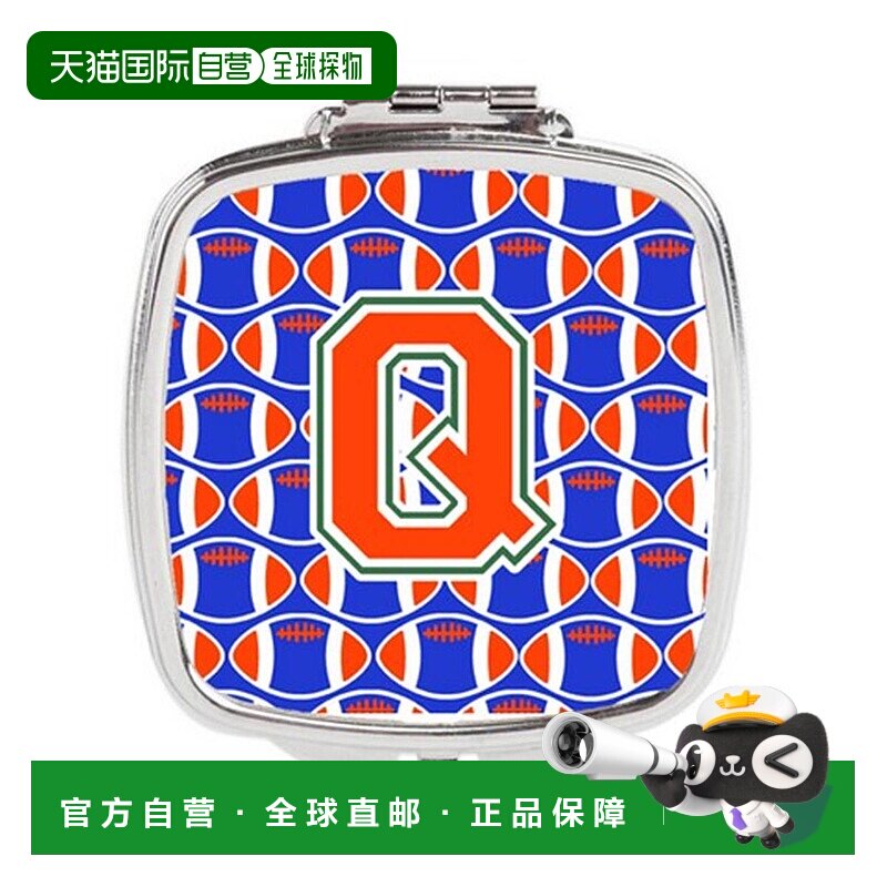 自营 Carolines Treasures CJ1083-QSCM 字母 Q 足球绿,正品