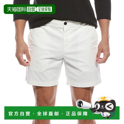 自营Theory Zane GD Patton Short - white 美国奥莱直发
