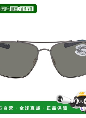 自营Costa Del Mar CANAVERAL Grey Polarized Glass Titanium Me