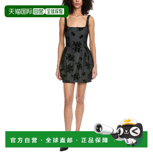 自营Amanda Uprichard Regency Mini Dress - blue 美国奥莱直发