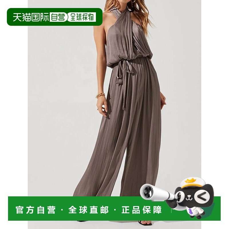 自营astr the labelCheryl Halter宽腿蘑菇连体衣 美国奥莱直发