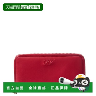 Zip Leather Vivier 美国奥莱直 Wallet red Around 自营Roger