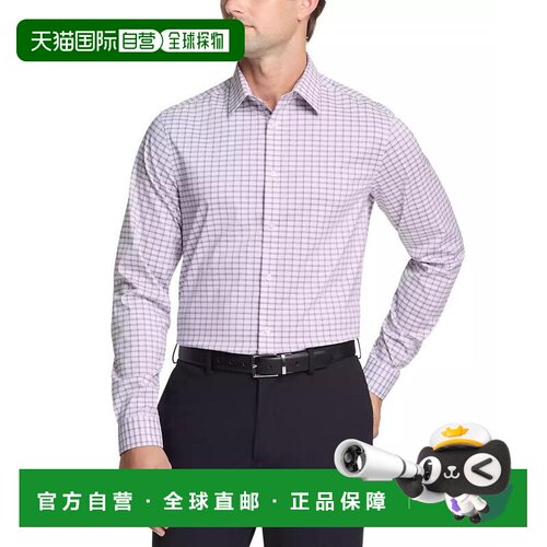 【美国直邮】calvin klein/凯文克莱 男士 衬衫 【付后1h可退】