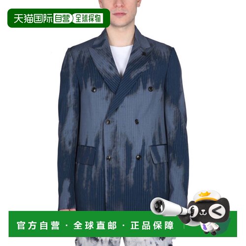 自营amiriRelaxed Fit Jacket - blue 美国奥莱直发