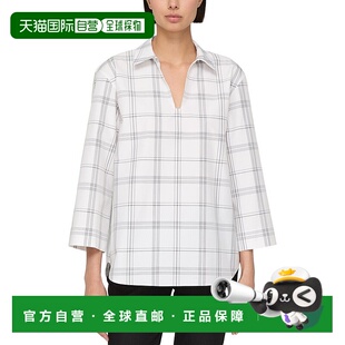 自营 lafayette 148 new york拉斐特148纽约佩勒姆衬衫-白色 美国