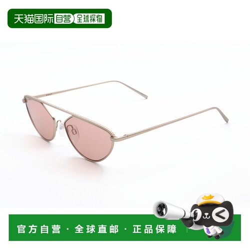 自营DKNY女士55毫米玫瑰金太阳镜DK109S-770-55-玫瑰金 美国奥莱