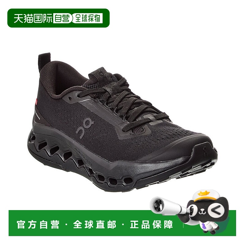自营On Running Cloudsurfer Trail Sneaker - black 美国奥莱直