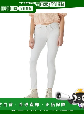 1h可退 【美国直邮】Lucky Brand 中腰 Ava 紧身牛仔裤 白色 女装