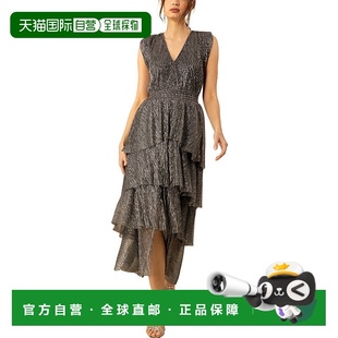 Hale 灰色 Bob 长裙 美国奥莱直发连衣裙 Adelina无袖 自营